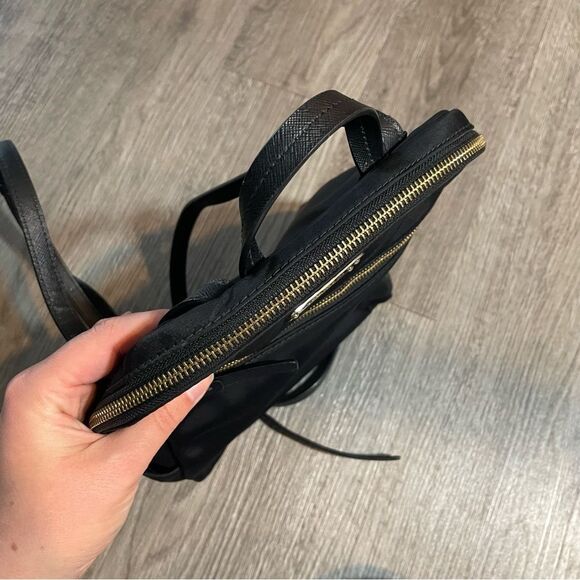KATE SPADE Hilo Blake Avenue Nylon & Leather Black Backpack main image 12